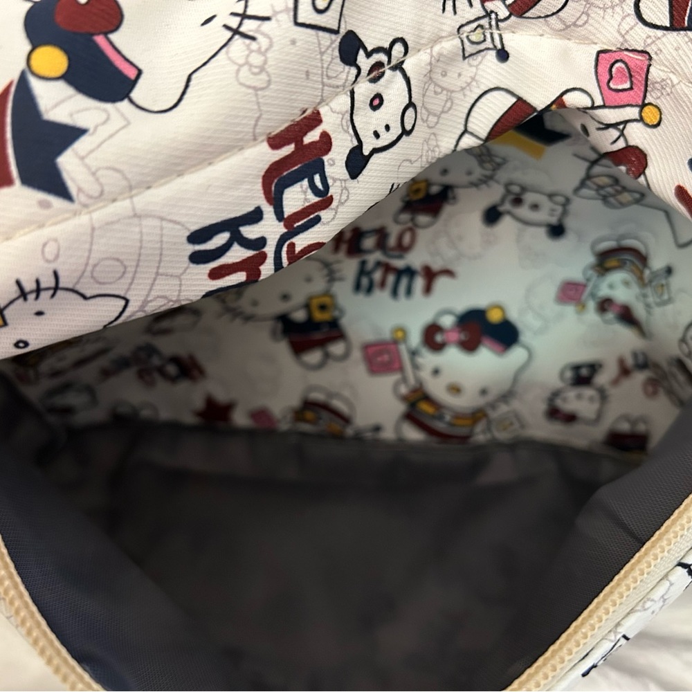 Hello Kitty, Backpack Zipper Front Pocket, Multic… - image 6